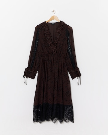 Frill Detail Maxi Dress