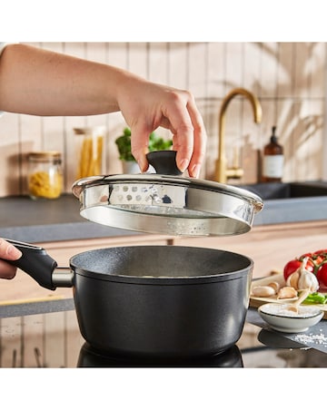 Morphy Richards Forged Aluminium 3 Piece Saucepan Set