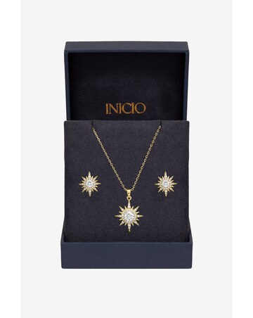 Inicio Gold Crystal Star Set