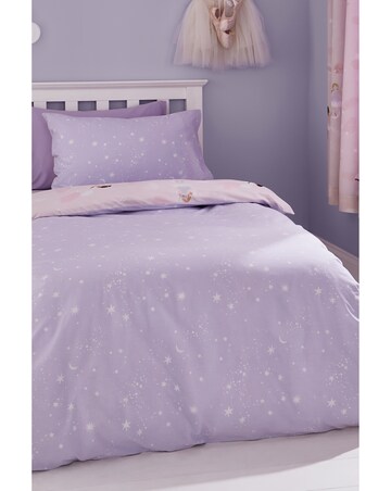 Catherine Lansfield Dancing Fairies Reversible Duvet Cover Set