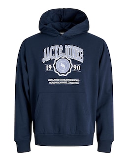 Jack &amp; Jones Mako Sweat Hood - Sky