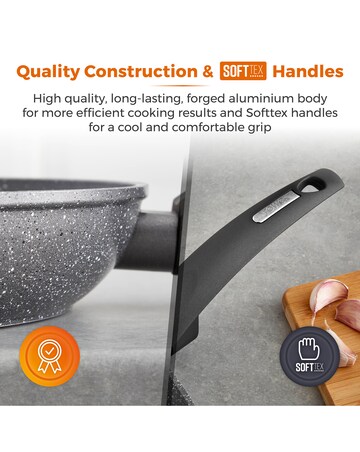 Cerastone Forged Frying Pan Set 20,28 CM
