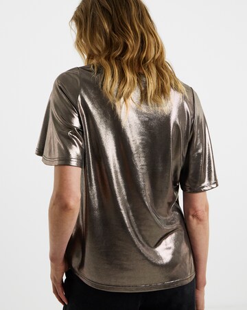 Foiled Angel Sleeve T-Shirt