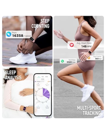 Reflex Active Series 49 Smart Calling Watch - Pink