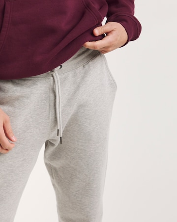 Grey Marl Cuffed Joggers