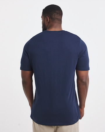5 Pack Crew T-Shirts Extra Long