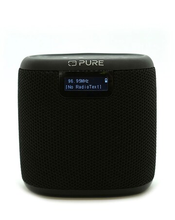 Pure Woodland Outdoor Bluetooth & Radio Speaker Black