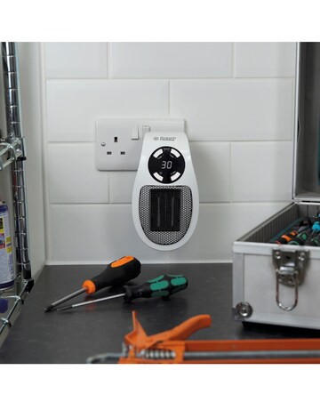 Russell Hobbs Ceramic 500W Plug Heater