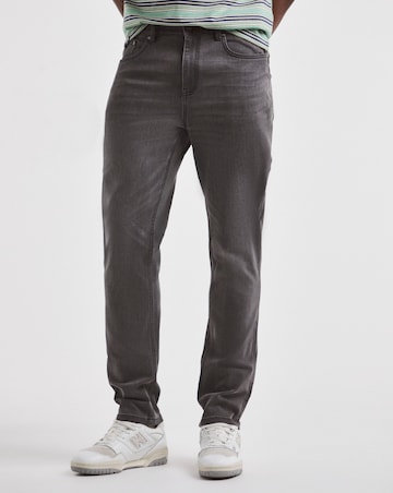 Union Wardrobe Classic Slim Jeans- Grey