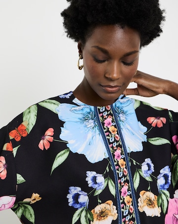 Joanna Hope Floral Printed Blouse