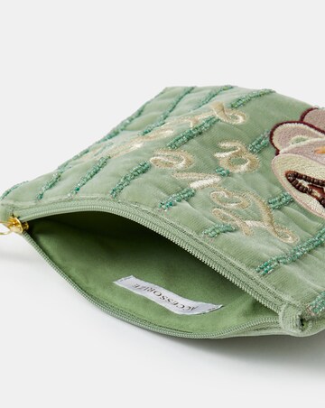 Accessorize Love You Latte Velvet Pouch