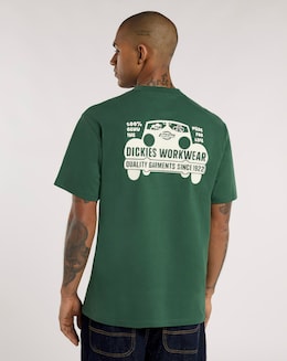 Dickies Short Sleeve Gordonsville Back Graphic T-Shirt - Pine