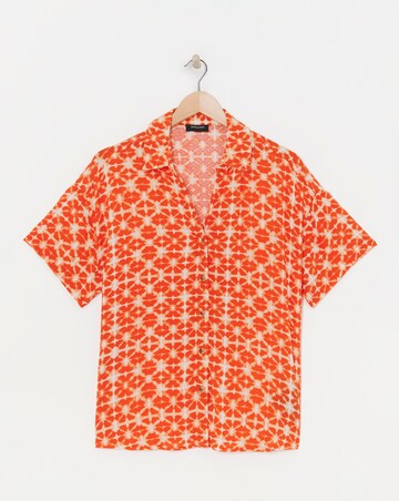 Crinkle Short Sleeve Resort Shirt