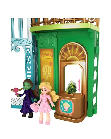 Wicked Emerald City Small Doll Playset with 5 Play Spaces & 15 Accessories