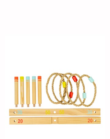 TP Wooden Ring Toss Game