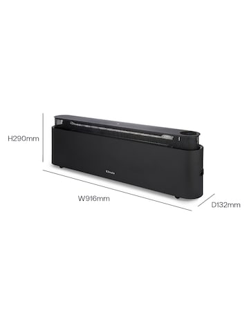 Dimplex DXBC22 Baseboard Convector Heater 2.2kW- Black