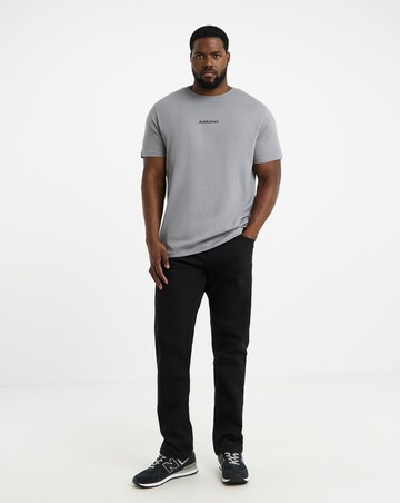 Jack & Jones Mine Back Graphic T-Shirt - Grey