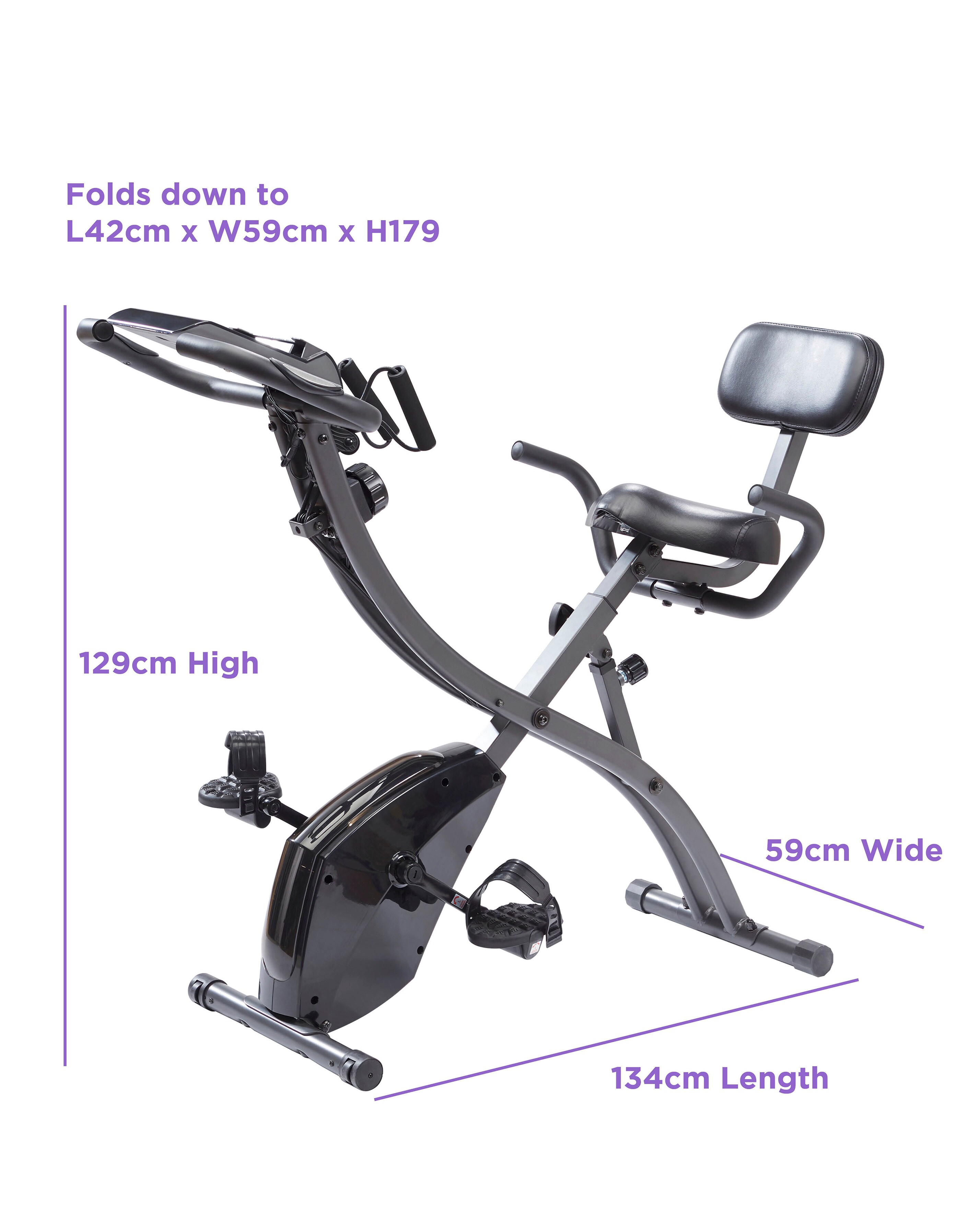 Slim Cycle 2-in-1 Exercise Bike by New Image | Ambrose Wilson