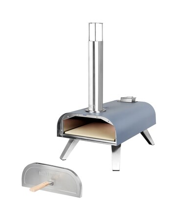 George Foreman Wood Pellet Pizza Oven with Paddle and Carry Bag