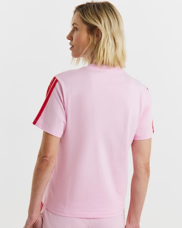 Adidas 3 Stripe T-Shirt