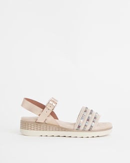 Cushion Walk Weave Sandals EEE Fit