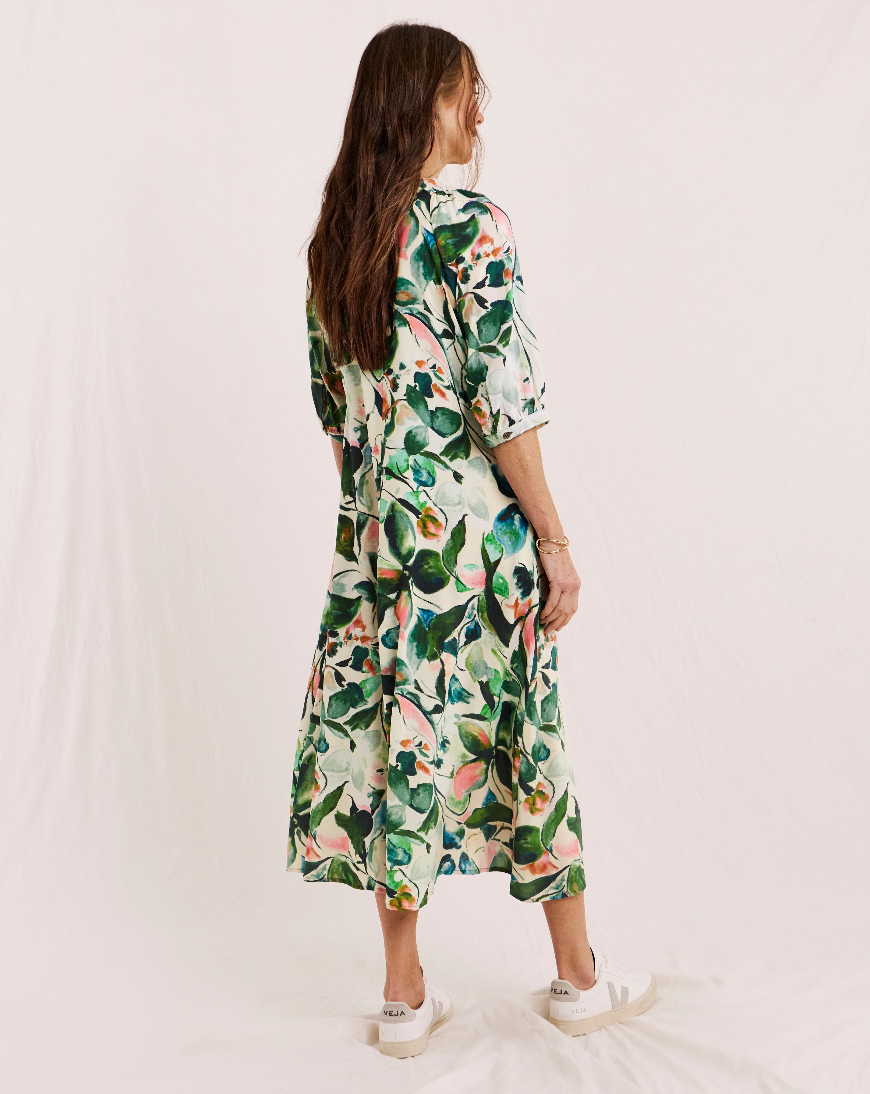Julipa Printed Midi Dress | Ambrose Wilson