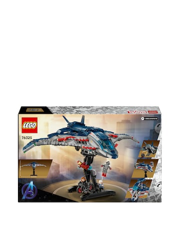 LEGO Marvel Avengers: Age of Ultron Quinjet, Kids' Building Kit 76325