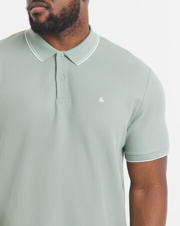 Jack & Jones Austin Polo Waffle - Green