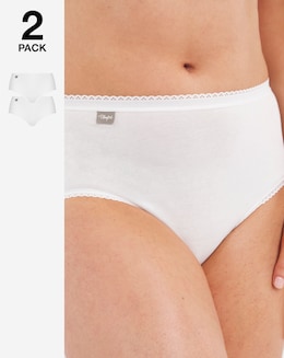 Playtex (2 Pack) Cotton Midi Knickers