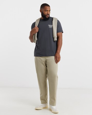 Jack & Jones Norrebro Back Graphic T-Shrt - Grey