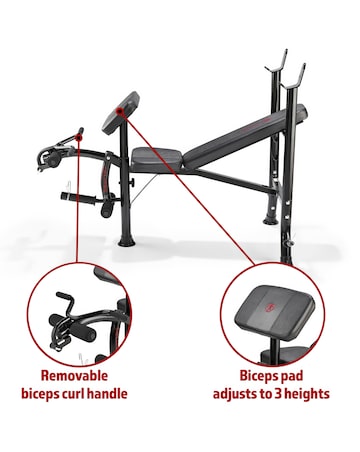 Marcy BE1000 Adjustable Workout Weight Bench