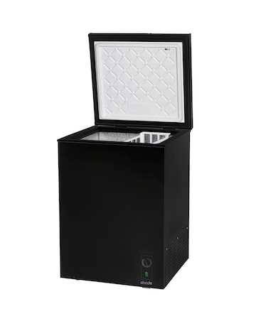 Abode A142CF0E1B Chest Freezer 142L Black + Install