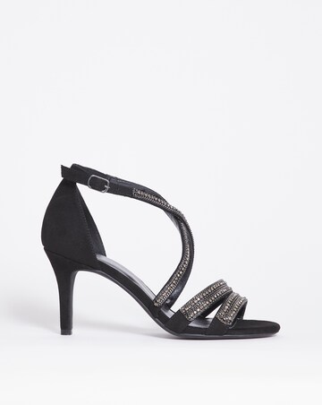 Joanna Hope Glitzy Ankle Strap Sandal EEE Fit