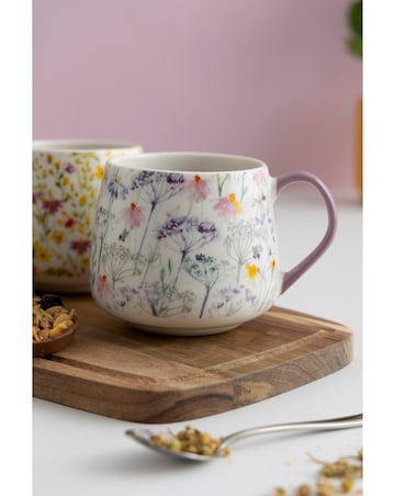 Price & Kensington Set of 4 Daisy Mugs