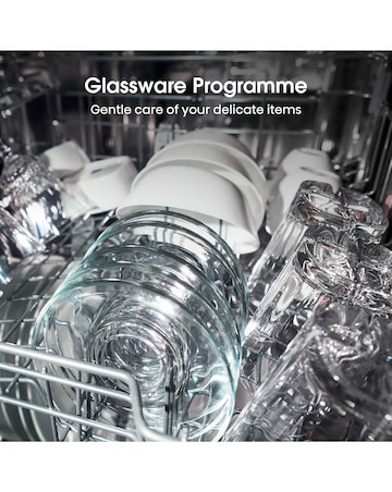 Hisense HV642E90UK Fully Integrated Full Size Dishwasher 13 Place Settings White