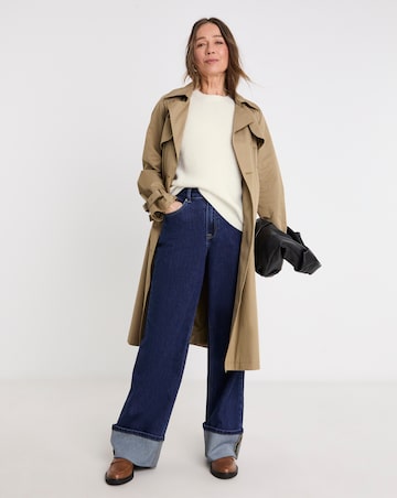 Ivory Short Sleeve Crew Neck Jumper