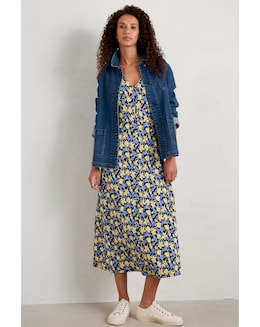 Seasalt Cornwall Ava Dress Cyclamen
