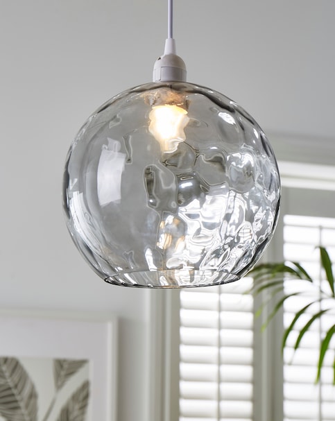 Raya Ripple Glass Easy Fit Shade