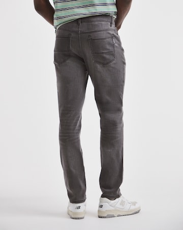 Union Wardrobe Classic Slim Jeans- Grey