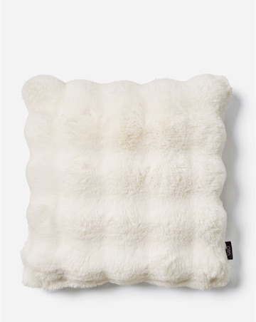 Bubble Faux Fur Cushion