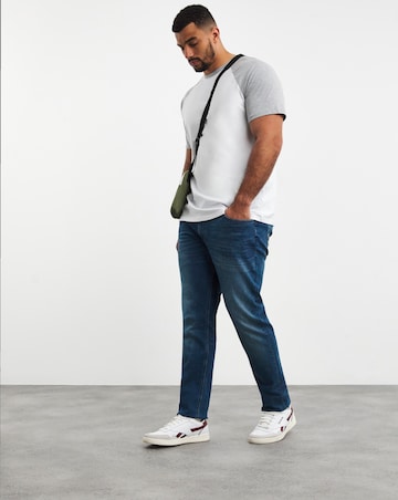 3 Pack Raglan T-Shirts Long Length