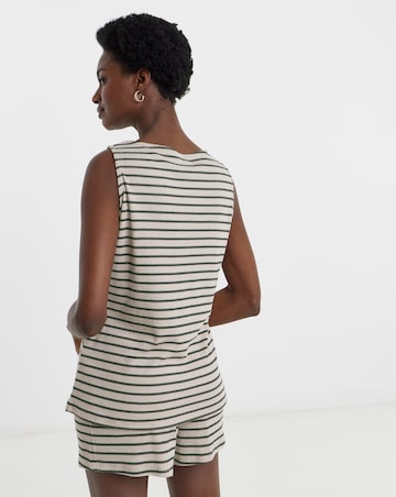 Pretty Secrets Vest And Short Lounge Set