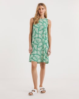 Great Value Soft Touch Sleeveless Swing Dress