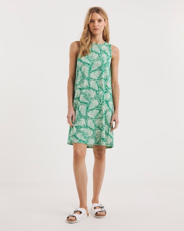 Great Value Soft Touch Sleeveless Swing Dress