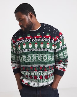 Christmas Fairisle Crew Neck Jumper
