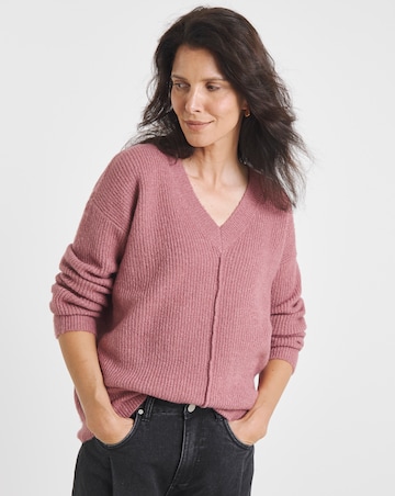Rose V Neck Jumper