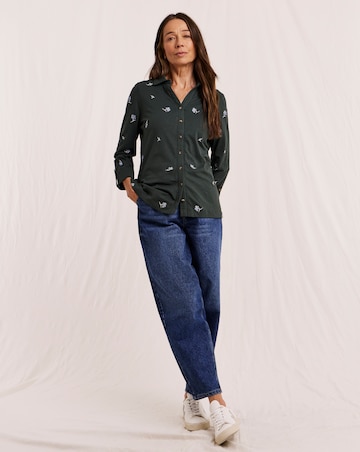 Julipa Embroidered Jersey Shirt