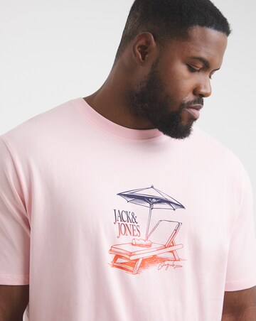 Jack & Jones Almeria Graphic T-Shirt - Pink