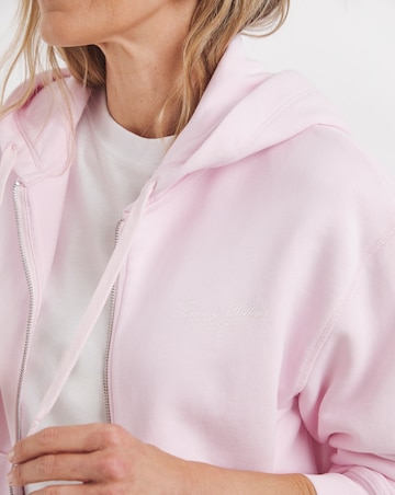 Tommy Hilfiger Script Zip Hoodie