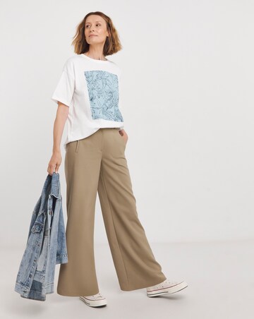 Floral Sketch Graphic T-Shirt